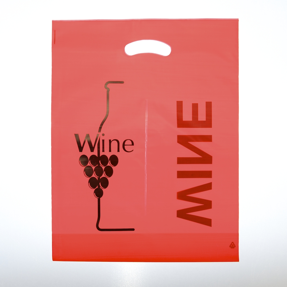 Wine-bag in polietilene (colore Rosso)